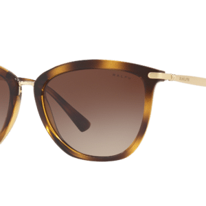 Ralph Woman Sunglass RA5245 -  Frame color: Shiny Dark Havana, Lens color: Gradient Brown