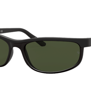 Ray-Ban Unisex Sunglass RB2027 Predator 2 -  Frame color: Black, Lens color: G-15 Green