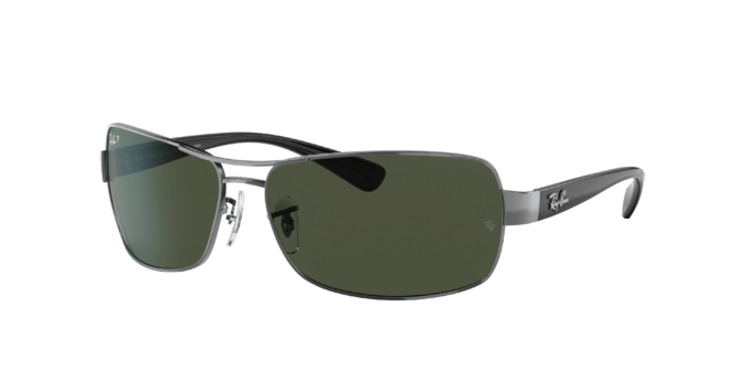 Ray-Ban Man Sunglass RB3379 -  Frame color: Gunmetal, Lens color: G-15 Green