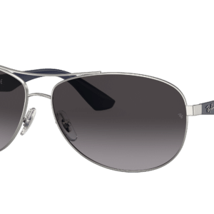 Ray-Ban Man Sunglass RB3526 -  Frame color: Silver, Lens color: Dark Grey