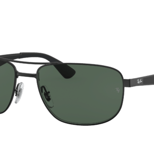 Ray-Ban Man Sunglass RB3528 -  Frame color: Black, Lens color: Green