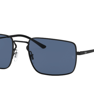 Ray-Ban Unisex Sunglass RB3669 -  Frame color: Black, Lens color: Dark Blue