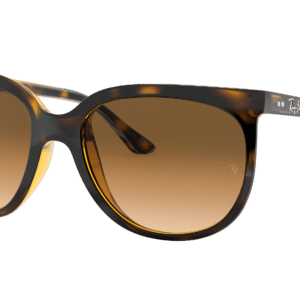 Ray-Ban Woman Sunglass RB4126 Cats 1000 -  Frame color: Light Havana, Lens color: Light Brown Gradient