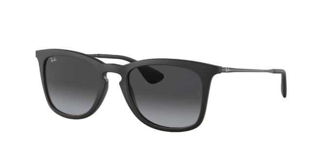 Ray-Ban Unisex Sunglass RB4221 -  Frame color: Black, Lens color: Grey Gradient