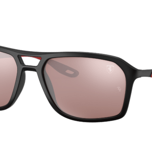 Ray-Ban Man Sunglass RB4329M Scuderia Ferrari Collection -  Frame color: Black, Lens color: Silver