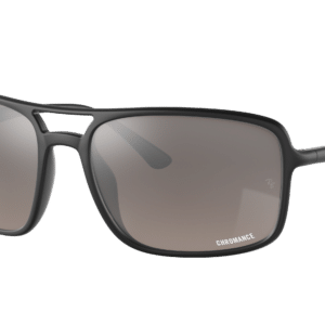 Ray-Ban Unisex Sunglass RB4375 Chromance -  Frame color: Black, Lens color: Grey