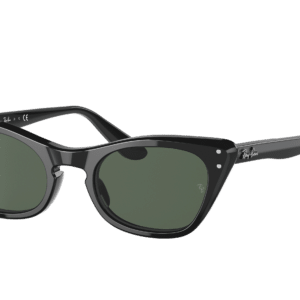 Ray-Ban Unisex Sunglass RB9099S Miss Burbank Kids -  Frame color: Black, Lens color: Dark Green