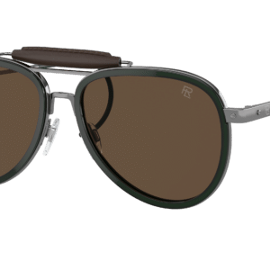 Ralph Lauren Man Sunglass RL7080Q The Roadster -  Frame color: Green, Lens color: Brown