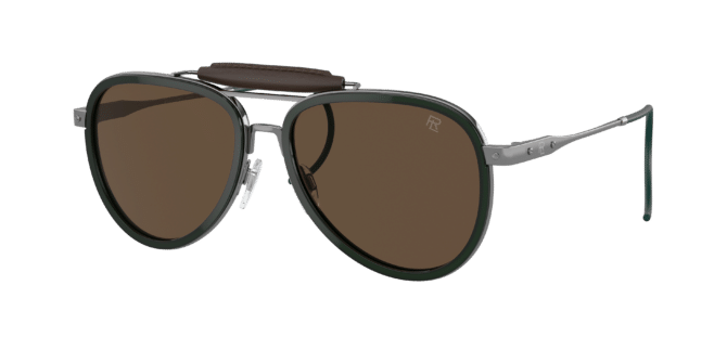 Ralph Lauren Man Sunglass RL7080Q The Roadster -  Frame color: Green, Lens color: Brown