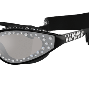 Swarovski Woman Sunglass SK6024 -  Frame color: Black, Lens color: Light Grey Mirror Silver