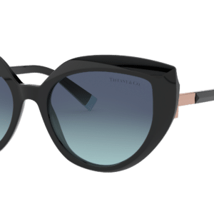 Tiffany & Co. Woman Sunglass TF4170 -  Frame color: Black, Lens color: Tiffany Blue Gradient