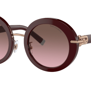 Tiffany & Co. Woman Sunglass TF4201 -  Frame color: Solid Burgundy, Lens color: Violet Gradient Brown