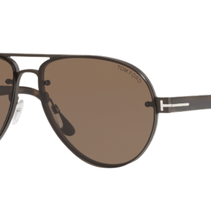 Tom Ford Man Sunglass FT0622 -  Frame color: Matte Black, Lens color: Brown