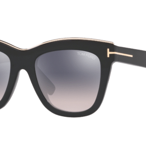 Tom Ford Woman Sunglass FT0685 -  Frame color: Black Shiny, Lens color: Grey Mirror