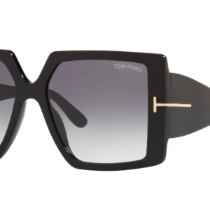 Tom Ford Woman Sunglass FT0790 -  Frame color: Black Shiny, Lens color: Grey Grad