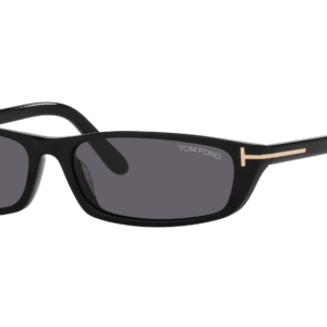 Tom Ford Unisex Sunglass Alejandro -  Frame color: Black, Lens color: Grey