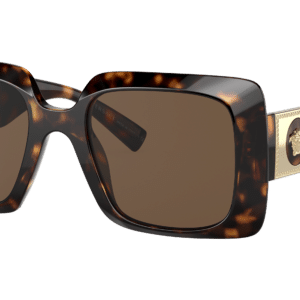 Versace Woman Sunglass VE4405 -  Frame color: Havana, Lens color: Dark Brown