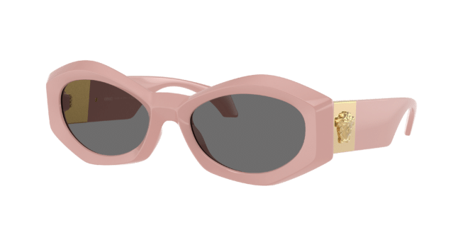 Versace Woman Sunglass VE4466U -  Frame color: Pink, Lens color: Grey