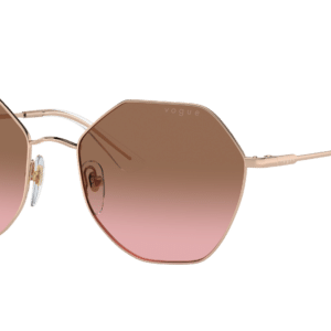 Vogue Eyewear Woman Sunglass VO4180S -  Frame color: Rose Gold, Lens color: Pink Gradient Brown