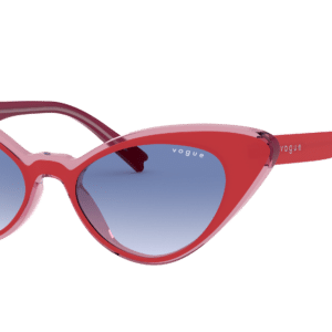 Vogue Eyewear Woman Sunglass VO5317S -  Frame color: Red, Lens color: Clear Gradient Blue