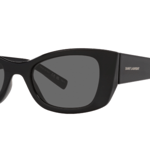 Saint Laurent Woman Sunglass SL 593 -  Frame color: Black, Lens color: Black